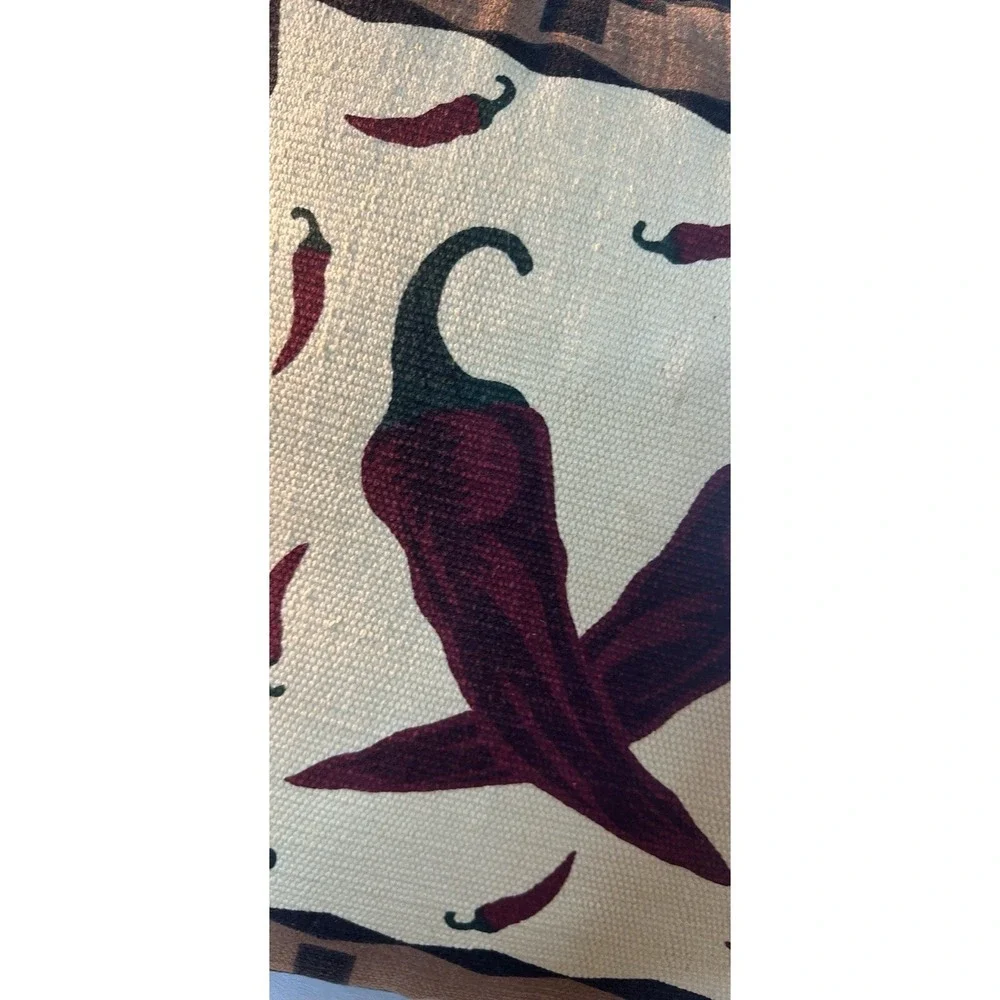 VINTAGE Jalapeño Peppers Throw Pillows 18 X 18